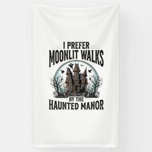 Grusel-Haus-Späße Vintage-Halloween-T-Shirt Banner