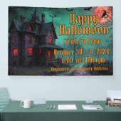 Grusel-Haus-Themenbanner Banner (Messe)
