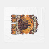 Grusel-Haus unserer Crew Halloween_1 Fleecedecke (Vorderseite (Horizontal))