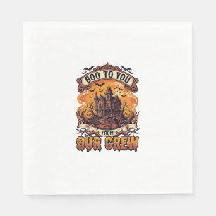 Grusel-Haus unserer Crew Halloween_1 Serviette