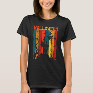 Grusel-Haus Vintage Halloween T-Shirt