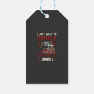 Grusel-Horrorfilme Halloween-Schädel Retro-TV-Mon Geschenkanhänger
