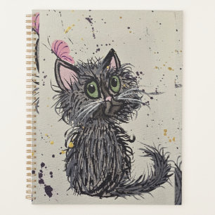 Grusel Katzen Notizbuch Planer