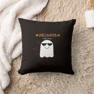 Grusel-Kissen zum Werfen mit Halloween-Geist und K Kissen