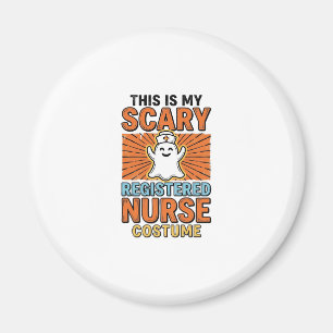 Grusel-Krankenschwester-Kostüm Halloween-Design_1 Magnet