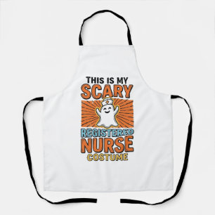 Grusel-Krankenschwester-Kostüm Halloween-Design_1 Schürze