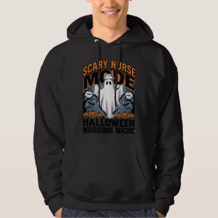 Grusel-Krankenschwester-Kostüm Halloween-Geist Kra Hoodie