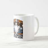 Grusel-Krankenschwester-Kostüm-Halloween-Geist-Kra Kaffeetasse (VorderseiteRechts)