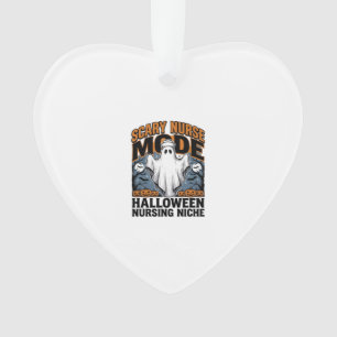 Grusel-Krankenschwester-Kostüm-Halloween-Geist-Kra Ornament