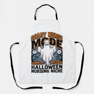 Grusel-Krankenschwester-Kostüm Halloween-Geist-Kra Schürze