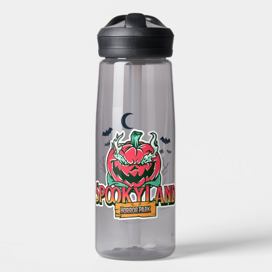 Grusel Land Horror Park Trinkflasche (Vorne)