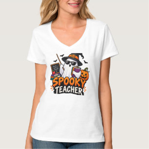 Grusel-Lehrer-Halloween-T-Shirt T-Shirt