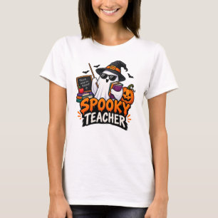 Grusel-Lehrer-Halloween-T-Shirt T-Shirt