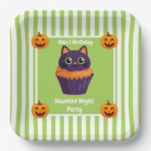 Grusel-Party-Geburtstagsfeier – Halloween-Nacht Pappteller
