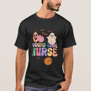 Grusel-Pflegekraft-Geist-Halloween-Kostüm Pu T-Shirt