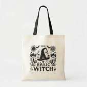 Grusel-Saison Basic Witch Halloween-Tasche Tragetasche (Vorne)