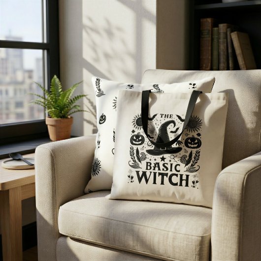 Grusel-Saison Basic Witch Halloween-Tasche Tragetasche