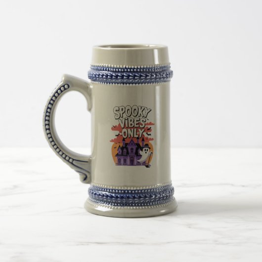 Grusel-Saison-Sprüche Bierglas (Links)