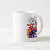 Grusel-Saison-Sprüche Jumbo-Tasse (Vorderseite Rechts)