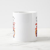 Grusel-Saison-Sprüche Jumbo-Tasse (Vorderseite)