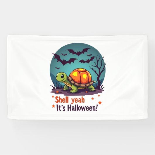 Grusel-Schildkröten-Überraschung Banner (Horizontal)