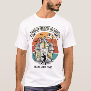 Grusel-Shirt Lustiges Vintage-Halloween-Spook  T-Shirt