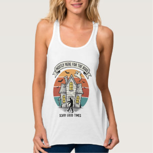 Grusel-Shirt Lustiges Vintage-Halloween-Spook Tank Top