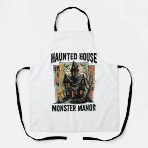 Grusel-Shirt mit Vintage-Design von Monster Manor Schürze