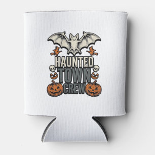 Grusel-Shirt Retro Halloween-Fledermaus-Kürbis Dosenkühler