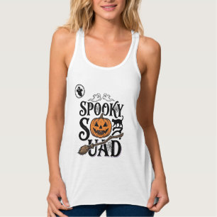 Grusel-Shirt Vintage-Halloween-Gruppendesign_ Tank Top