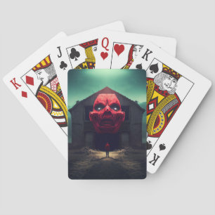Grusel-Spielkarten Spielkarten