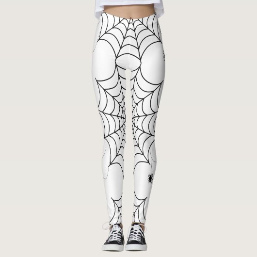 Grusel-Spinne Leggings (Vorderseite)