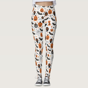 Grusel Süßes Halloween-Muster  Leggings