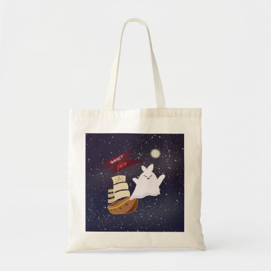 Grusel-Tasche Geisterschiff Halloween Tragetasche (Vorne)