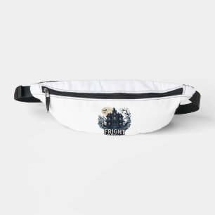 Grusel-Vibes Haloween Spukhaus Vollmond Fledermäus Bauchtasche