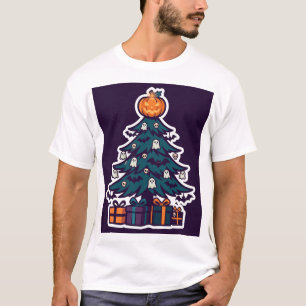 Grusel-Weihnachtsbaum-T-Shirt T-Shirt