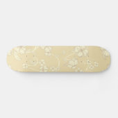 Gruselblumenmuster 8 skateboard (Horizontal)