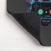 Gruselburg-Horror-Gamer-Design Mousepad (Ecke)
