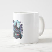 Gruselburg-Horror-Gamer-Design-Tasse Jumbo-Tasse (Vorderseite Rechts)