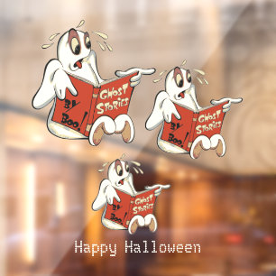 Gruselgeschichten Halloween-Fensteraufkleber Fensteraufkleber