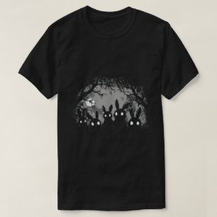Gruselhasen-Wald-Gothic-Grunge-Shirt T-Shirt