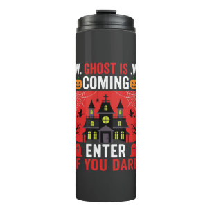 Gruselhaus Halloween - Eintreten Wenn Du Dich Trau Thermosbecher