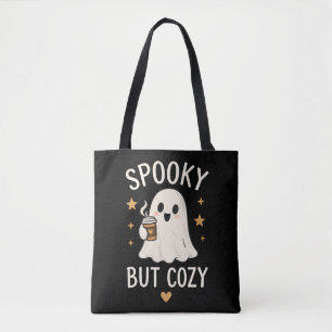 Gruselig aber gemütlicher Halloween-Geist Tasche