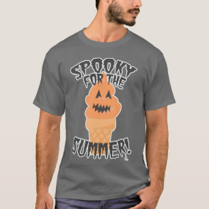 Gruselig für den Sommer Lustiger Sommerween-Cartoo T-Shirt