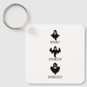 Gruselig gruseliger gruseligste Geist Schlüsselanhänger (Vorderseite)