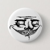 Gruselig ich Gusta - Pinback Knopf Button (Vorderseite)