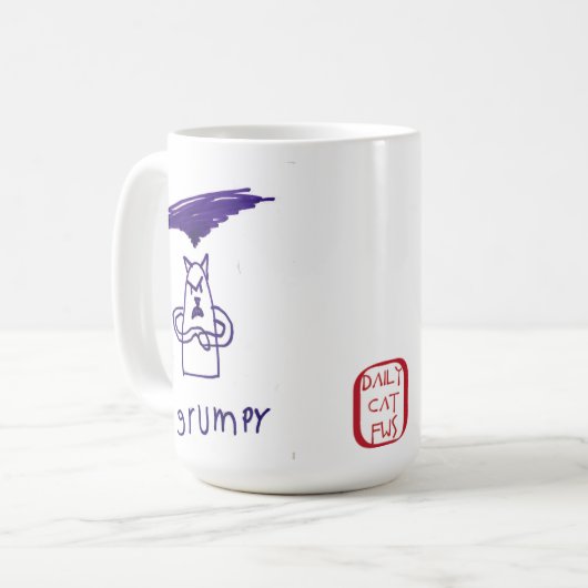 gruselig kaffeetasse (Vorderseite Links)