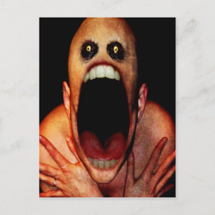 gruselig postkarte