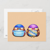 gruselig postkarte (Vorne/Hinten)