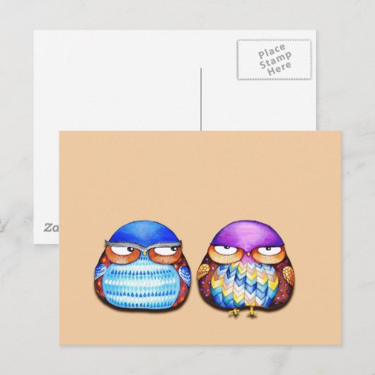 gruselig postkarte (Vorne/Hinten)